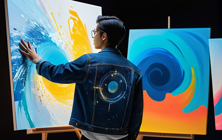 인공지능 아트의 윤리적 쟁점 - Prompt 1: The Creative Nexus - Human & AI Collaboration**